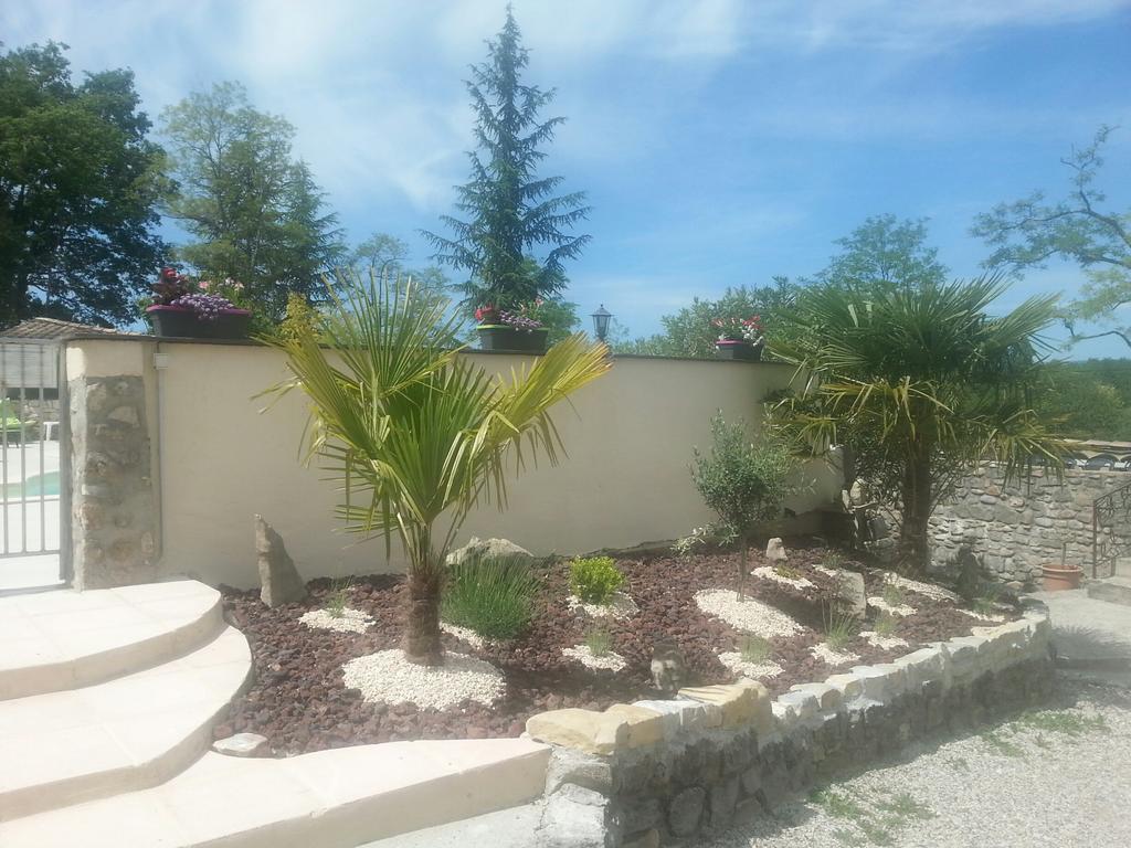 Le Mas de la Colombe Grospierres Exterior foto